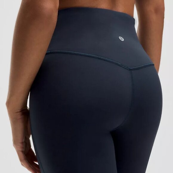 Lululemon Align High Rise Mini-Flare Pant Regular True Navy Size 6 - Picture 2 of 6